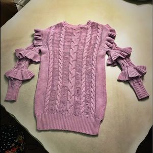 Pari Sweater Dress in Lavender
